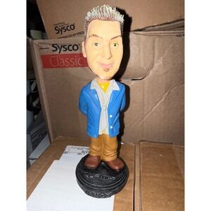 Lance Bass NSYNC Vintage Bobblehead Figure Blue Blazer Y2K Pop Culture Boy Band
